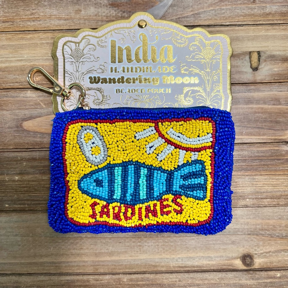 Viral Beaded Sardines Pouch!!